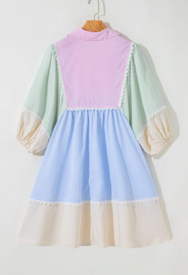 Mini vestido con cuello - Imagen 3