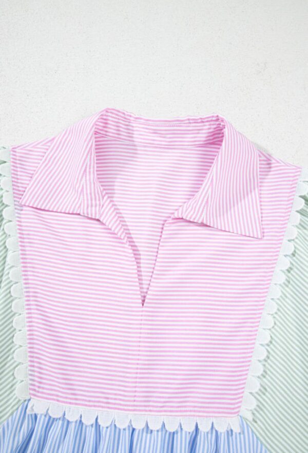 Mini vestido con cuello - Imagen 2