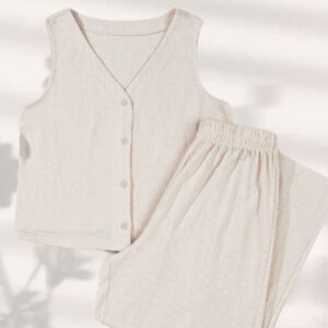 Conjunto informal de camiseta sin mangas